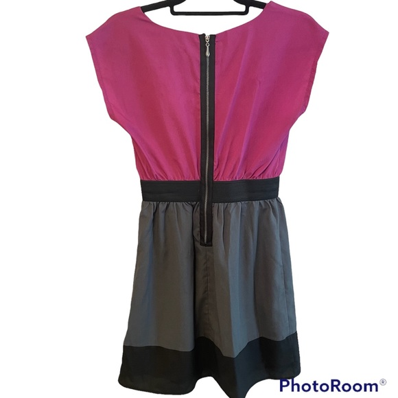 BeBop fit and flare Color block dress size Small - Picture 2 of 9